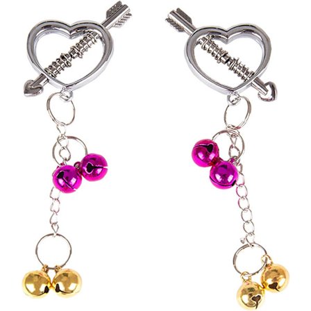 Metal Nipple Clamps Justerbare Nipple Clamp Nipple Clips til Kvinder Ikke-Piercing Nipple Ringe Nipple Legetøj