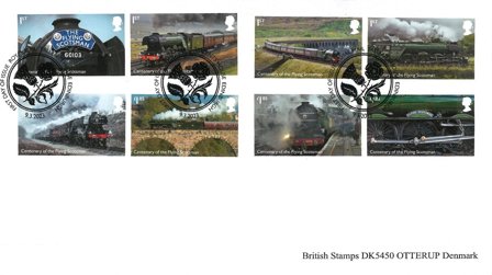 England - Flying Scotsman - Førstedagskort