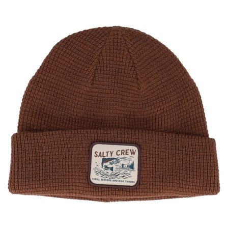 Salty Crew - Braun Cuff Mütze - Coastal Beanie Friar Brown Cuff @ Hatstore