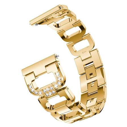 Samsung Gear S3 Frontier klockarmband i strasslegering - Guld