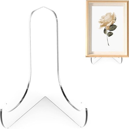 4 stk Akryl Transparent Display Rack Transparent Opbevaringsrack