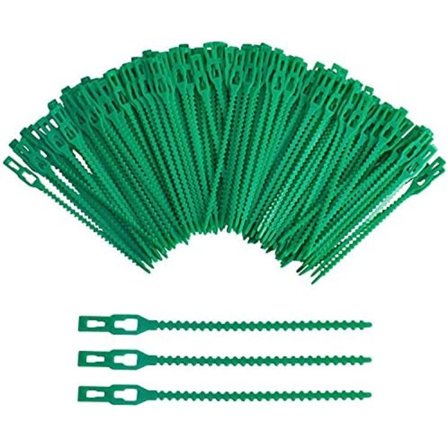 200 st 13 cm justerbara trädgårdsväxtvridband flexibla växtkabelband