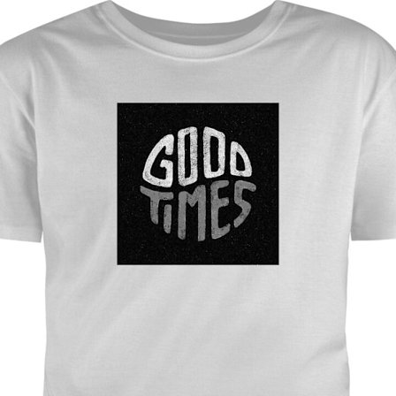 T-Shirt Minimalistinen typografinen kuva, jossa on käsin kirjoitettu valkoinen teksti mustalla taustalla, raaka ja yksinkertainen muotoilu vahvalla k