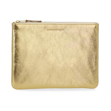 Comme des Garçons, Wallets Cardholders Żółty, Kobieta, Rozmiar: ONE Size