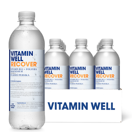 12 x Vitamin Well Vitamin juoma 500ml