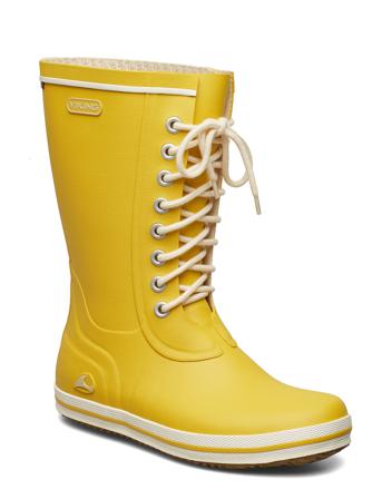 Retro Light Shoes Rubberboots Unlined Rubberboots Gul Viking