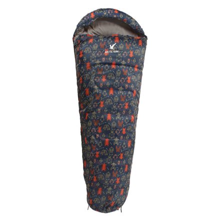 Arctic Tern Kid's Dot Sleeping Bag synthetic sleeping bags Blue OneSize