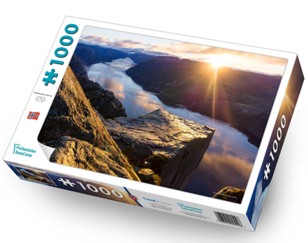 Trefl Puslespill Preikestolen i Soloppgang, 1000 brikker