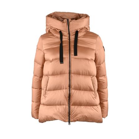 BomBoogie, Down Jackets Oranje, Dames, Maat:M,nylon