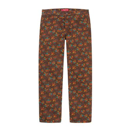 Supreme, Jeans Bruin, Heren, Maat:W30