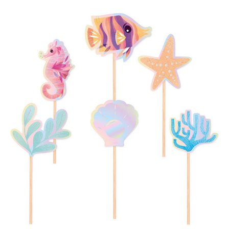 Ocean Party Kakkukoriste 6-pack