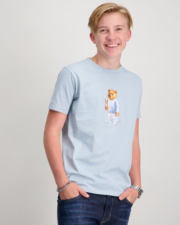 Baron Filou T-Shirt Blau T-Shirts Jungen - Kids Brand Store