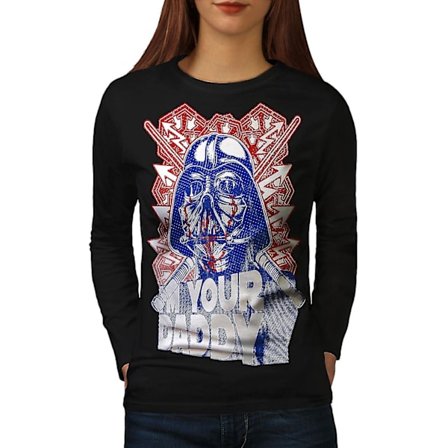 I'm Your Daddy War Funy Women Blacklong Sleeve T-shirt | Wellcoda