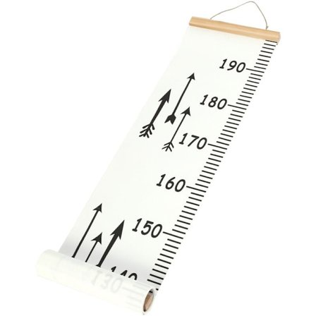 Høydemåler Vekst Klistremerke Linjal Klistremerke Dekorativ Høydemåling Klistremerke