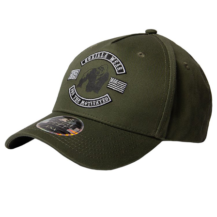 Gorilla Wear Darlington Cap, Army Green, OS