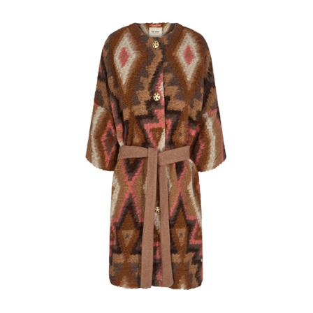 MOS Mosh, Poncho Bruin, Dames, Maat:XS