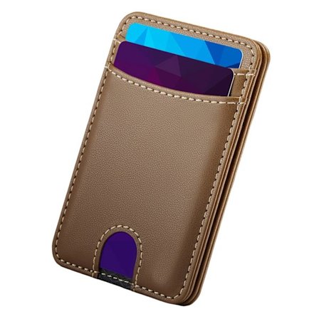 Magnetisk telefonkorthållare med snabbfäste och stativ