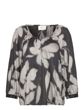 Cream | Cromma 3/4 Sl Blouse | 42