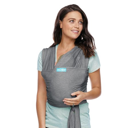 MOBY Elements Strækvikle Asphalt, Børn & Forældre, Babyudstyr, Vikler