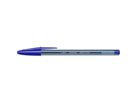BIC Kulpenna Cristal Ultra Fine 0,7mm blå - Lyreco - Kontorsmaterial - Pennor - Kulpennor