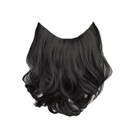 Peruk Långt lockigt hår 35CM7 7