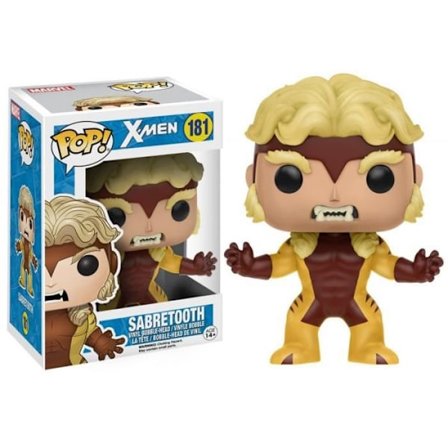 Figurine - Funko Pop! - X-Men - Dents-de-sabre - 10cm - Under officiell licens