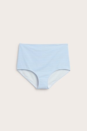 Kappahl | Majtki od bikini z wysokim stanem Jasnoniebieski L | Jasnoniebieski