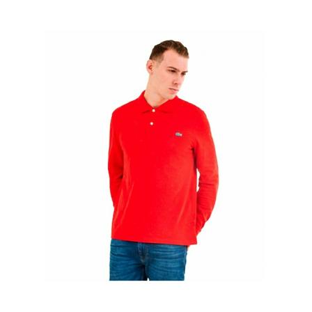 Lacoste Polo Shirts , Rood , Heren , Maat: 2XL