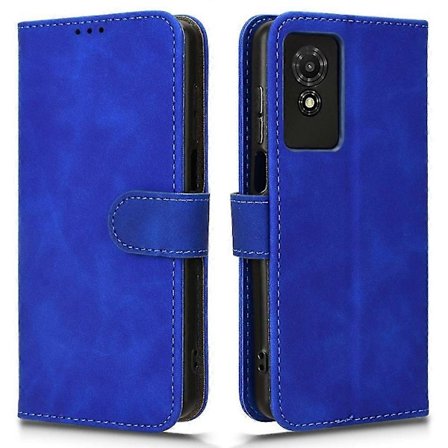 Lærveske med lomme for TCL 501, hudvennlig telefondeksel