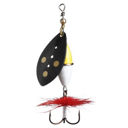 Wipp Spinnare 10 g Black Yellow/White