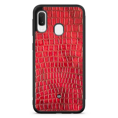 Bjornberry Skal Samsung Galaxy A20e - Red Snake