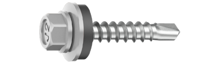 Ejot 860176 Byggskrue Ø4,8 x 20 mm, hvit, 250-pakning, Innfesting