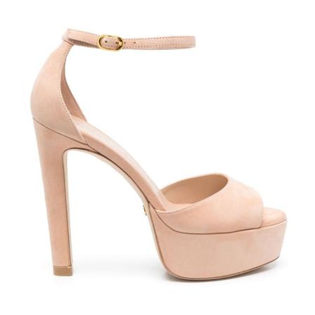 Stuart Weitzman High Heel Sandaler Pink, Dame Sandaler med hæl, Størrelse: 36 EU