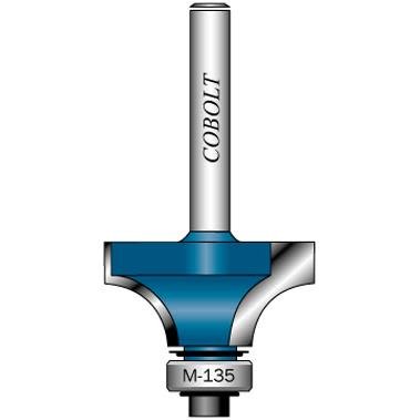 Cobolt 117-095 Avrundingsfres 6 mm skaftdiameter Ø6/32 mm, Maskintilbehør & forbruk