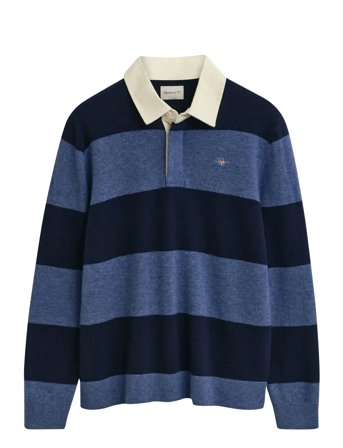 GANT | Extrafine Lambswool Striped Polo | XXL
