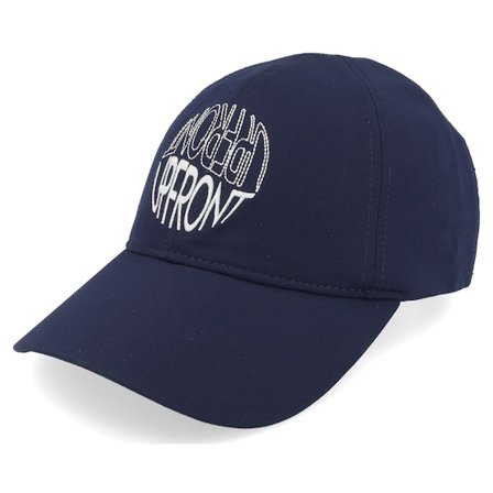 Upfront - Azul unconstructed Gorra - Angler Soft Low Baseball Cap Dark Navy Dad Cap @ Hatstore