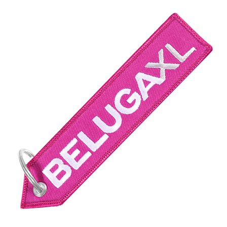 Airbus Nøglering Telefonstropper Broderi A320 Aviation Nøglering