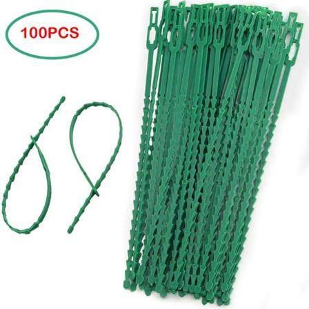 50/100 stk Gjenbrukbare plaststøtteklemmer klemmer s Henge Vine 100stk