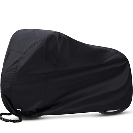 Cykelöverdrag, cykelöverdrag för utomhusförvaring, cykelöverdrag/cykelgarage för mountainbike. —M, 180*60*90CM, Svart,