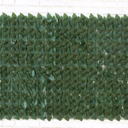 Mørk melonblad, imitert gjerd balkongdekorasjon landskap bui