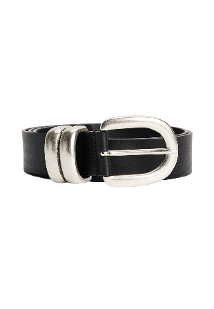 By Malene Birger Zoira läderbälte Accessoarer Dam Svart ONESIZE