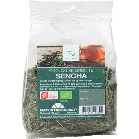 3 for 2 - Natur Drogeriet Grøn Sencha te Ø 100 g, Helse & Madvarer, Te, Grøn Te