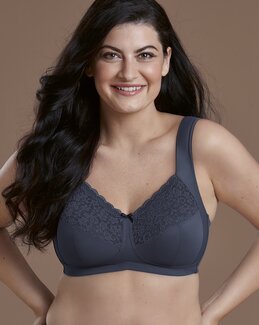 Bh utan bygel Havanna Mörkblå - C100 - Anita