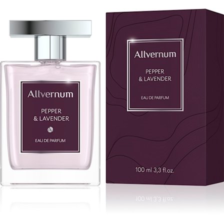 Allvernum Men's Eau de Parfum Pepper&Lavendel, 100 ml
