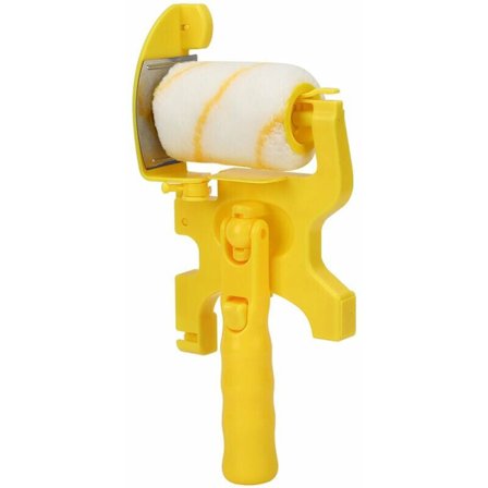 Malerulle, komplet malerkant-sæt malerulle kantkutter penselskærer farveseparation hjem soveværelse væg loft sikker værktøj