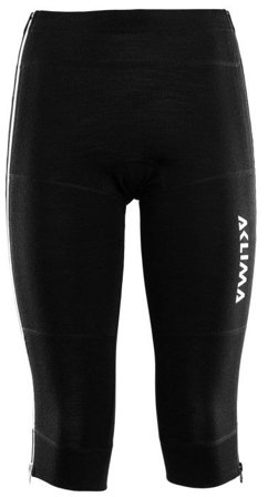 Aclima W's WarmWool 3/4 Summit Longs Jet Black