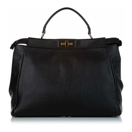 Fendi Vintage Pre-owned HandTass , Zwart , Dames , Maat: ONE Size Vintage Tassen