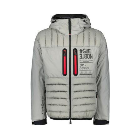 Moncler, Winter Jackets Grijs, Heren, Maat:L