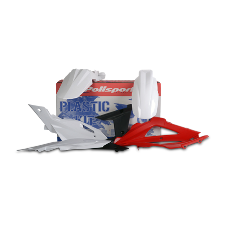 Plastic set Polisport Wit - Husqvarna TC 510 2009-2011