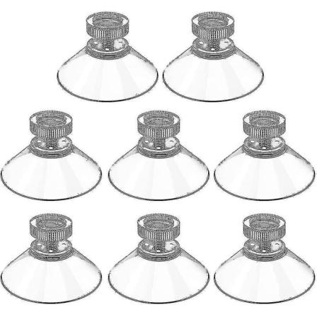 Imucuppi 40mm, 8 kpl Imucuppia M5 Kierteillä Ruostumatonta Terästä, Imucuppia -zysd